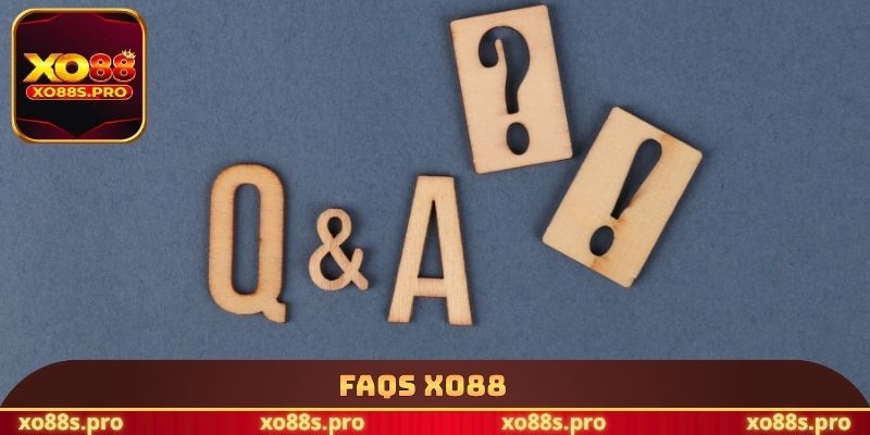 FAQS XO88