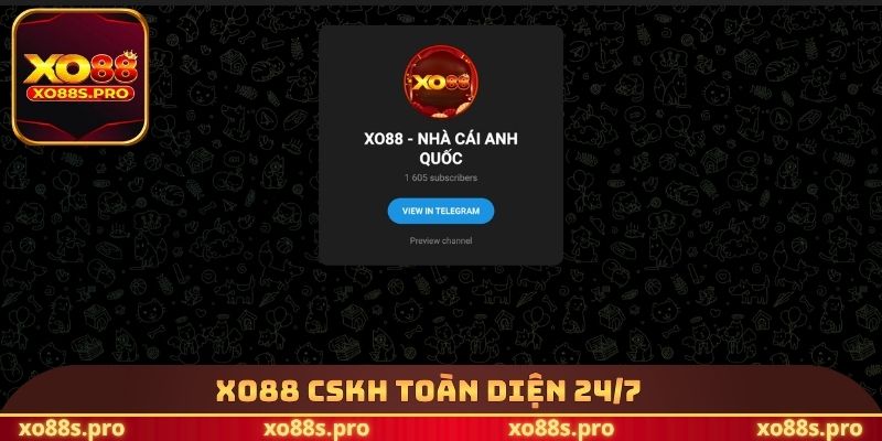 XO88 CSKH toàn diện 24/7